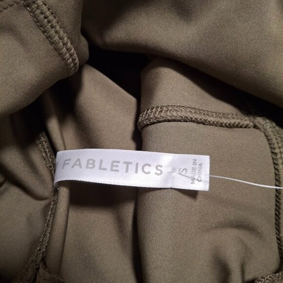 NWT Fabletics Anywhere Motion365+ High-Waisted Moto Legging Dark Moss Size Small - Picture 8 of 13